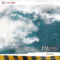 PWORK Wargames - Sky of War - Wargames Terrain Mat - Gap Games