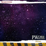 PWORK Wargames - Star System - Wargames Terrain Mat - Gap Games