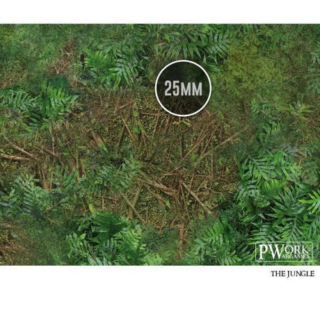 PWORK Wargames - The Jungle - Wargame Mat - Gap Games