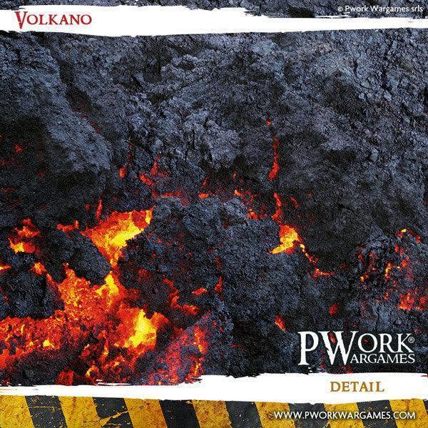 PWORK Wargames - Volkano - Wargames Terrain Mat - Gap Games