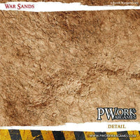 PWORK Wargames - War Sands - Wargames Terrain Mat - Gap Games