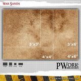 PWORK Wargames - War Sands - Wargames Terrain Mat - Gap Games