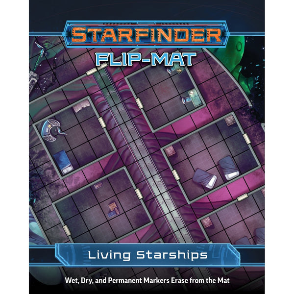 Starfinder RPG: Flip Mat - Living Starships