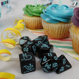 Q Workshop - 20 Year - Llama - Dice Set 7