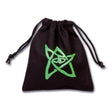Q Workshop Call Of Cthulhu Dice Bag Black And Green - Gap Games