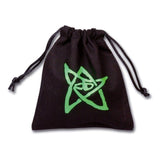 Q Workshop Call Of Cthulhu Dice Bag Black And Green - Gap Games
