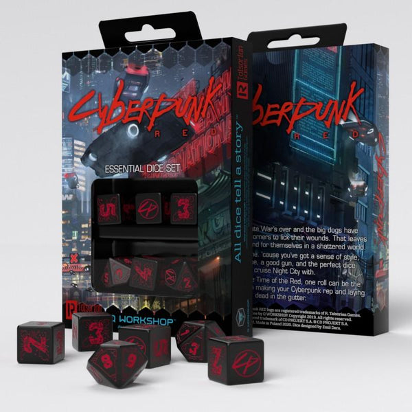 Q Workshop Cyberpunk Red: Night City Essential Set - Gap Games
