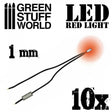Red LED Lights - 1mm - Gap Games