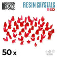 RED Resin Crystals - Medium - Gap Games