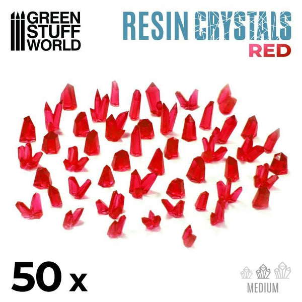 RED Resin Crystals - Medium - Gap Games