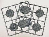 Renedra Bases - 40mm Diameter Paved Bases (8) - Gap Games