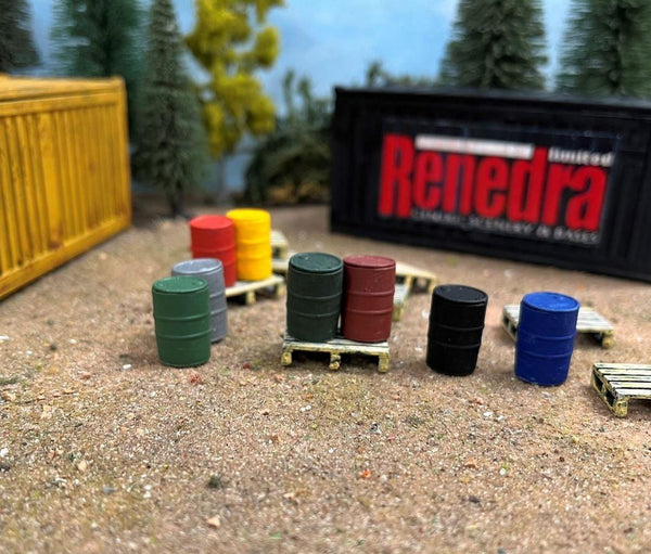 Renedra Terrain - Oil Drums (Plastic) - Gap Games