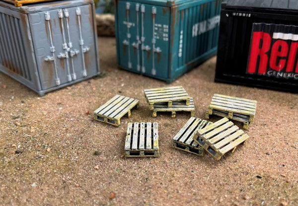 Renedra Terrain - Pallets (Plastic) - Gap Games