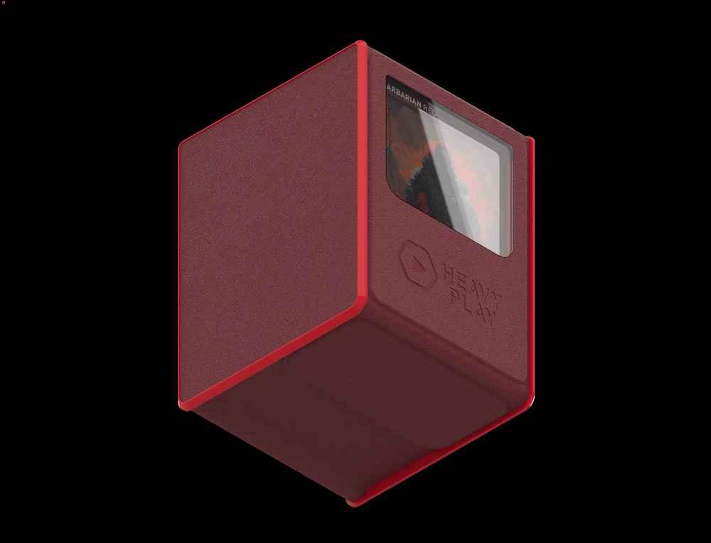 Heavy Play: RFG Deckbox MAX 80 DS - Barbarian Red