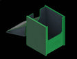 Heavy Play: RFG Deckbox MAX 80 DS - Ranger Green