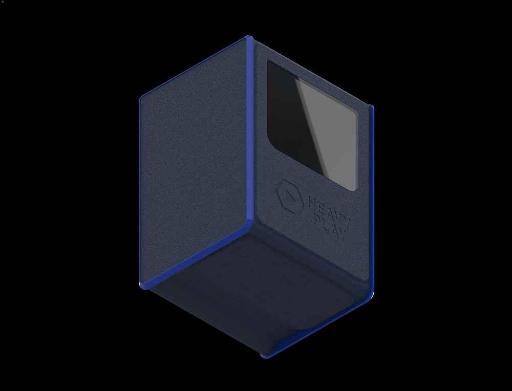 Heavy Play: RFG Deckbox MAX 80 DS - Rogue Blue