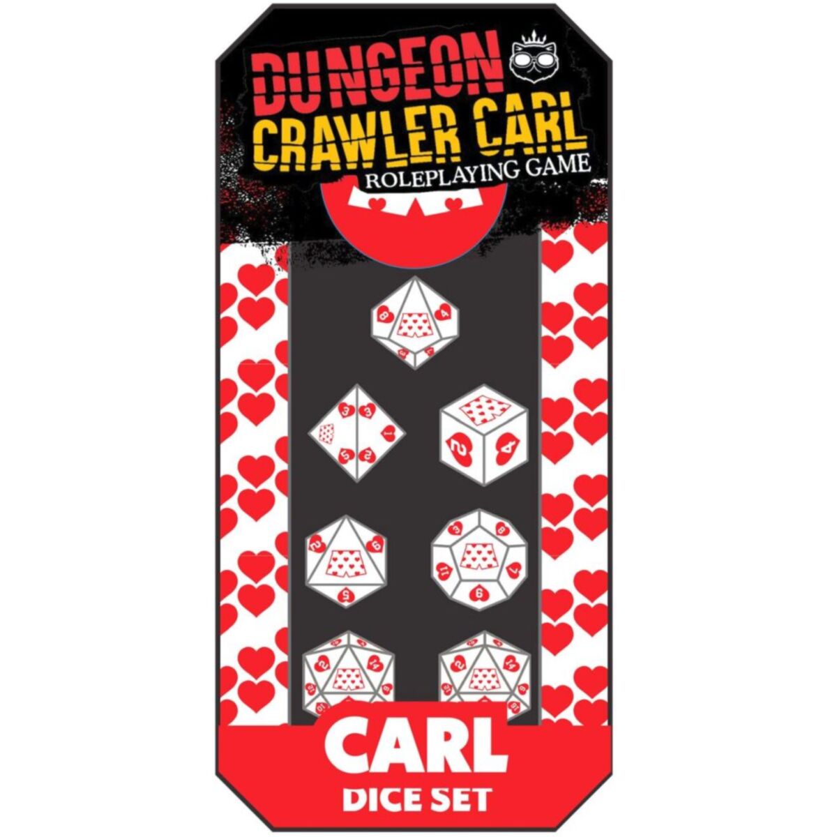 Dungeon Crawler Carl RPG - Carl's Enchanted Big Boi Boxers Dice Set - Pre-Order