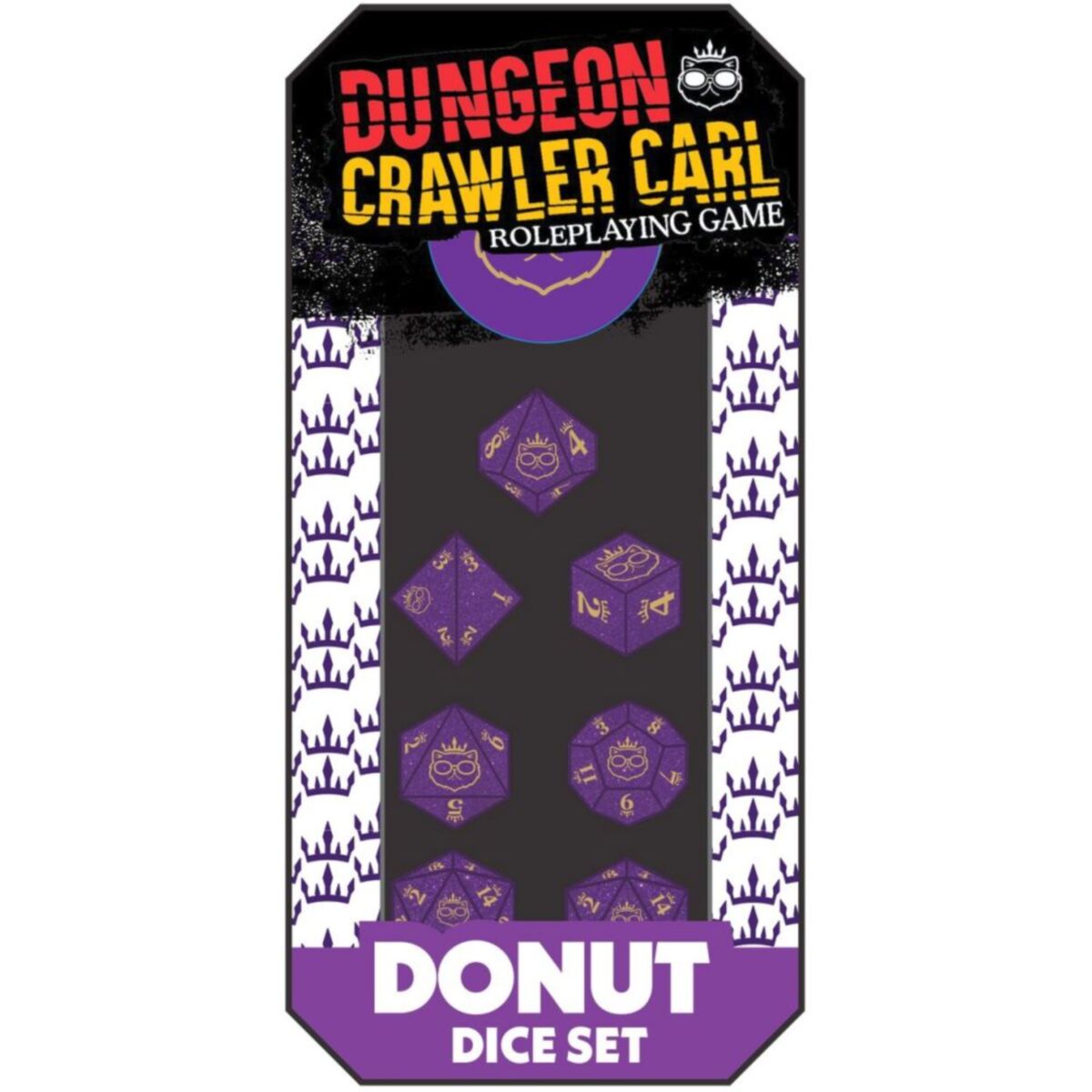 Dungeon Crawler Carl RPG - Princess Donut Dice Set - Pre-Order