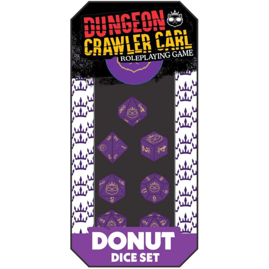 Dungeon Crawler Carl RPG - Princess Donut Dice Set - Pre-Order – Gap Games