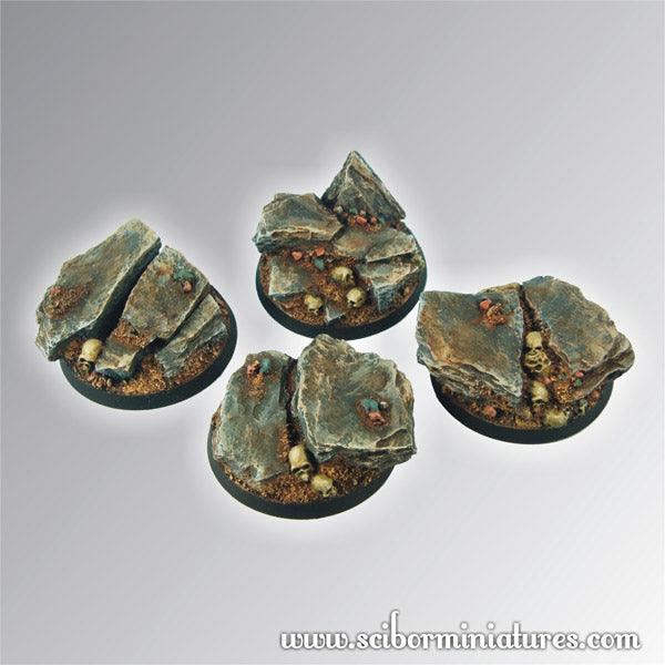 Rocky 40mm round bases (2) - Gap Games