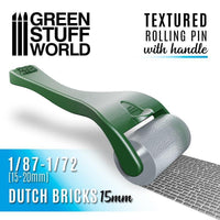 Rolling Pin with Handle - Dutch Bricks 15mm - Gap Games