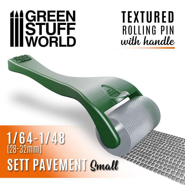 Rolling Pin with Handle - Sett Pavement Small - Gap Games