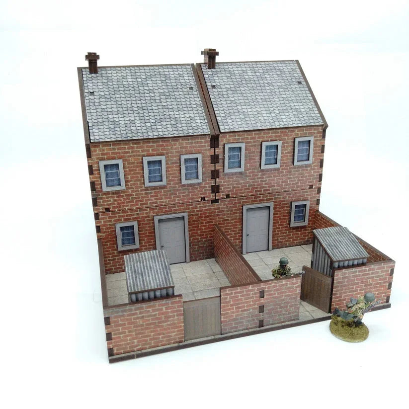 Battlefield Accessories: Row Houses - 28mm (TTR)