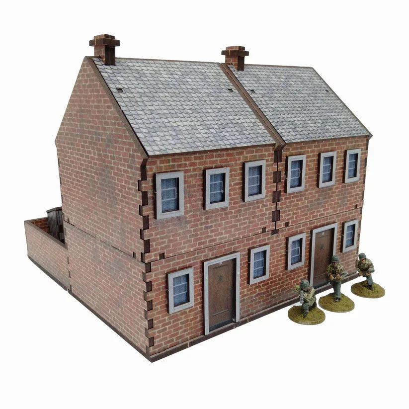 Battlefield Accessories: Row Houses - 28mm (TTR)