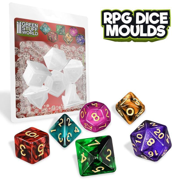 RPG Dice Moulds - Gap Games