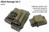 Rubicon Models - Allied Stowage Set 1 Plastic - Gap Games