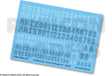 Rubicon Models - German Turret Number Decals - Set 1 - Gap Games