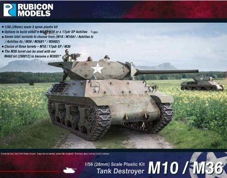 Rubicon Models - M10 / M36 / Achilles Tank Destroyer - Gap Games