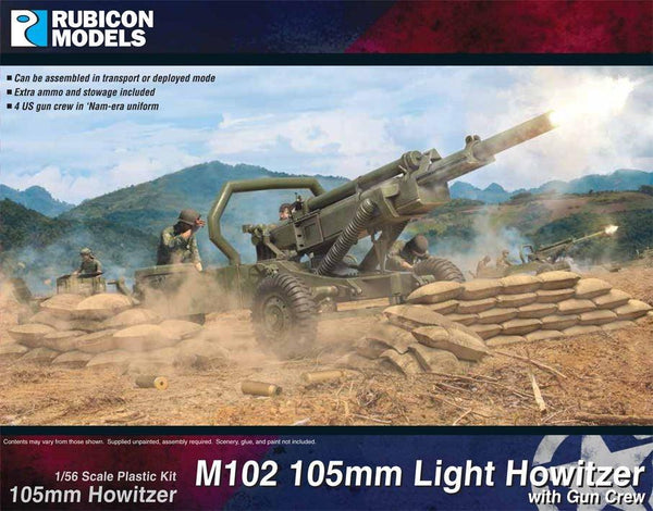 Rubicon Models - M102 105mm Light Howitzer - Gap Games