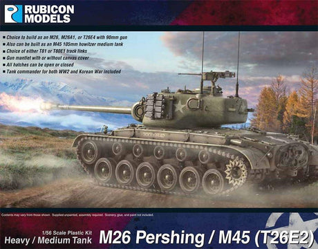 Rubicon Models - M26 Pershing/M45 (T26E2) - Gap Games