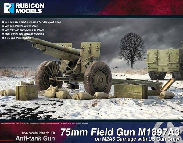 Rubicon Models - M2A3 75mm Field Gun - Gap Games