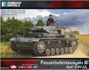 Rubicon Models - Panzerbefehlswagen III Ausf E/H/J/L - Gap Games