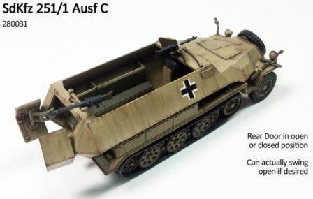 Rubicon Models - SdKfz 251 Ausf. C - Gap Games