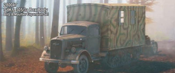 Rubicon Models - SdKfz 305/3a Box Body Expansion Kit - Gap Games