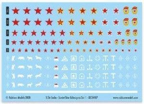 Rubicon Models - Soviet Star and Insignia Set - Gap Games
