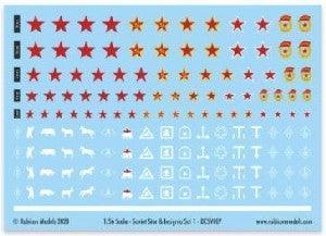 Rubicon Models - Soviet Star and Insignia Set - Gap Games