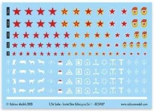 Rubicon Models - Soviet Star and Insignia Set - Gap Games