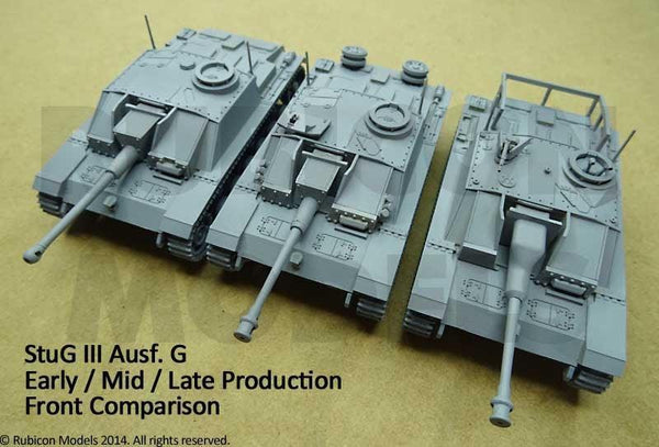 Rubicon Models - StuG III Ausf. G Early/Mid/Late prod - Gap Games
