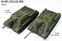 Rubicon Models - SU-85 or SU-122 Self Propelled Gun - Gap Games