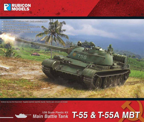 Rubicon Models - T-55 & T-55A MBT - Gap Games