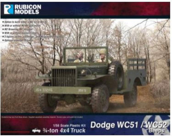 Rubicon Models - US Dodge WC51/WC52 Beep 4x4 3/4 ton truck - Gap Games