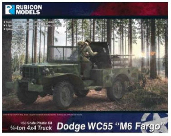 Rubicon Models - US Dodge WC55 M6 Fargo 4x4 truck 37mm GMC - Gap Games