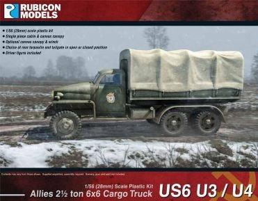 Rubicon Models - US6 U3/U4 2.5 ton 6x6 Truck - Gap Games
