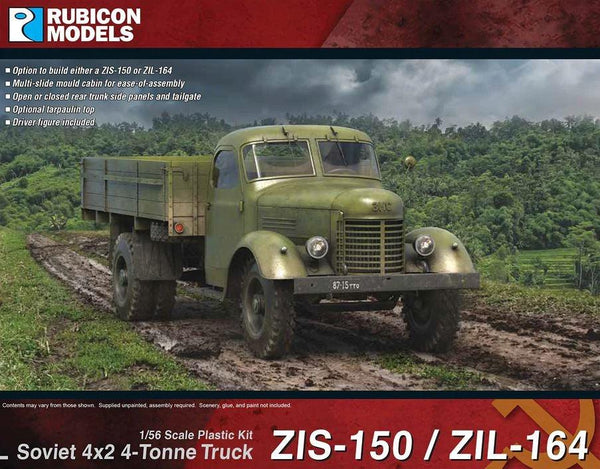 Rubicon Models - ZIS-150 or ZIL-164 Soviet 4x2 4-Tonne Truck - Gap Games