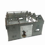 Battlefield Accessories: Ruined Factory - 28mm (TTR) (Bay Doors)