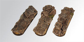 Ruins 25 mm / 65 mm round bases (3) - Gap Games